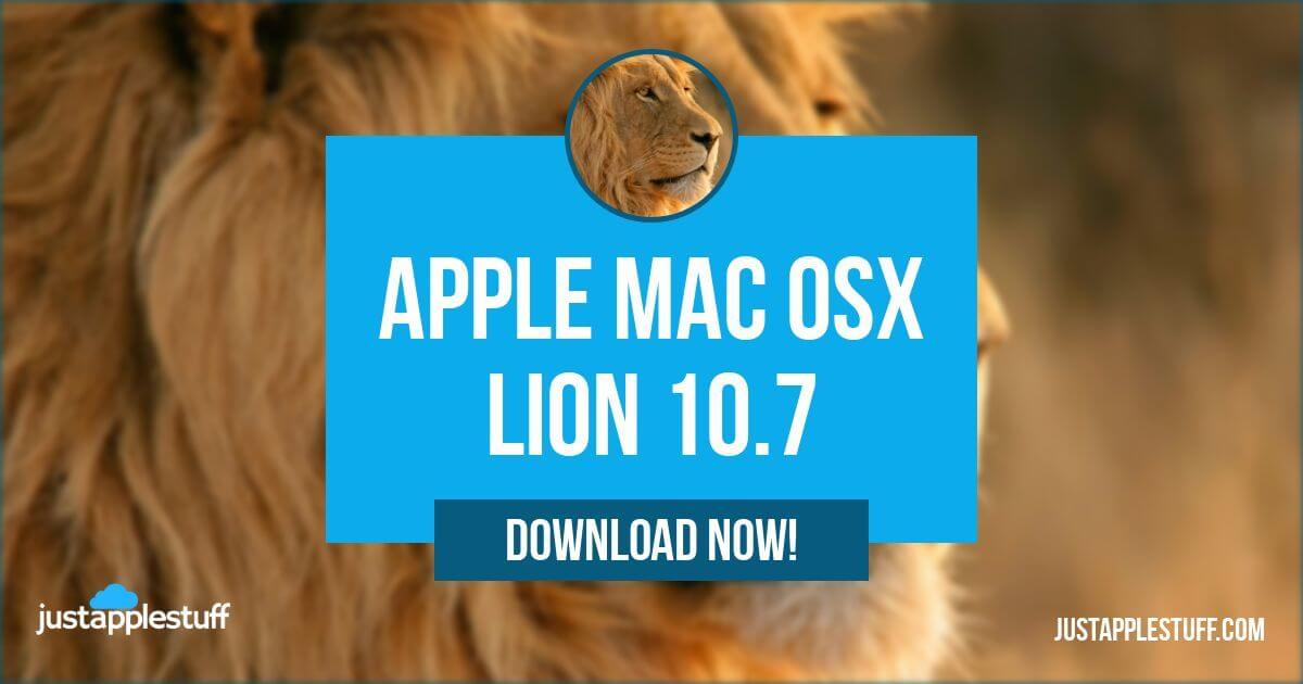 Mac os x lion download